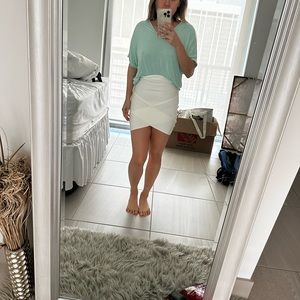 White bandage thick skirt